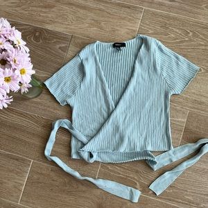 Forever 21+ Wrap Around Top